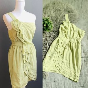 BCBGeneration Honeydew Green Cocktail Dress
